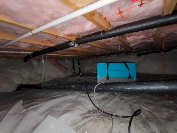 Crawl Space Water Remediation in Wexford