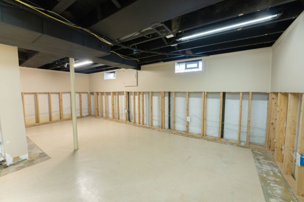Basement Flood Restoration in Wexford